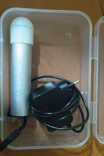 A vein finder device.